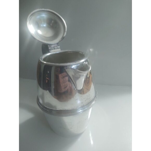 Antique Silver Plated Tea Pot Stamped E.P. Copper pattern 1586 1920-1930 - Picture 7 of 12